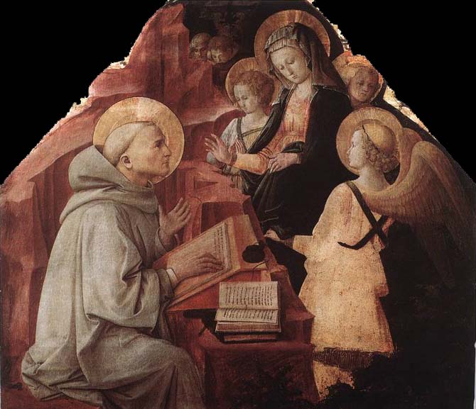 The Virgin Appears to St Bernard